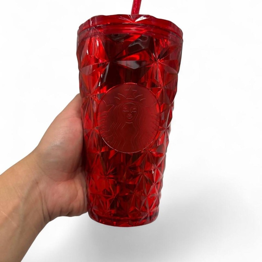 Starbucks 2021  Red Jeweled Holiday Tumbler ~ NWT